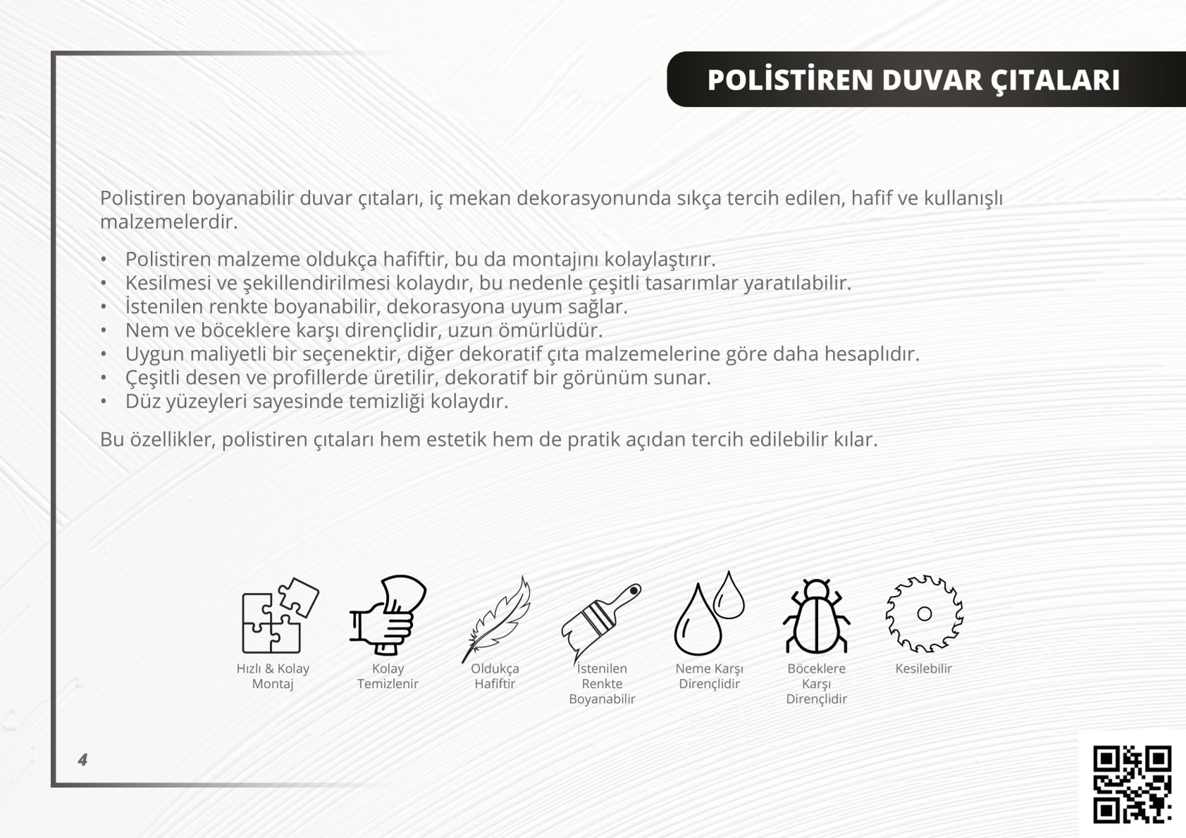 Polistiren Duvar Çıtaları Katalog Zeg Group